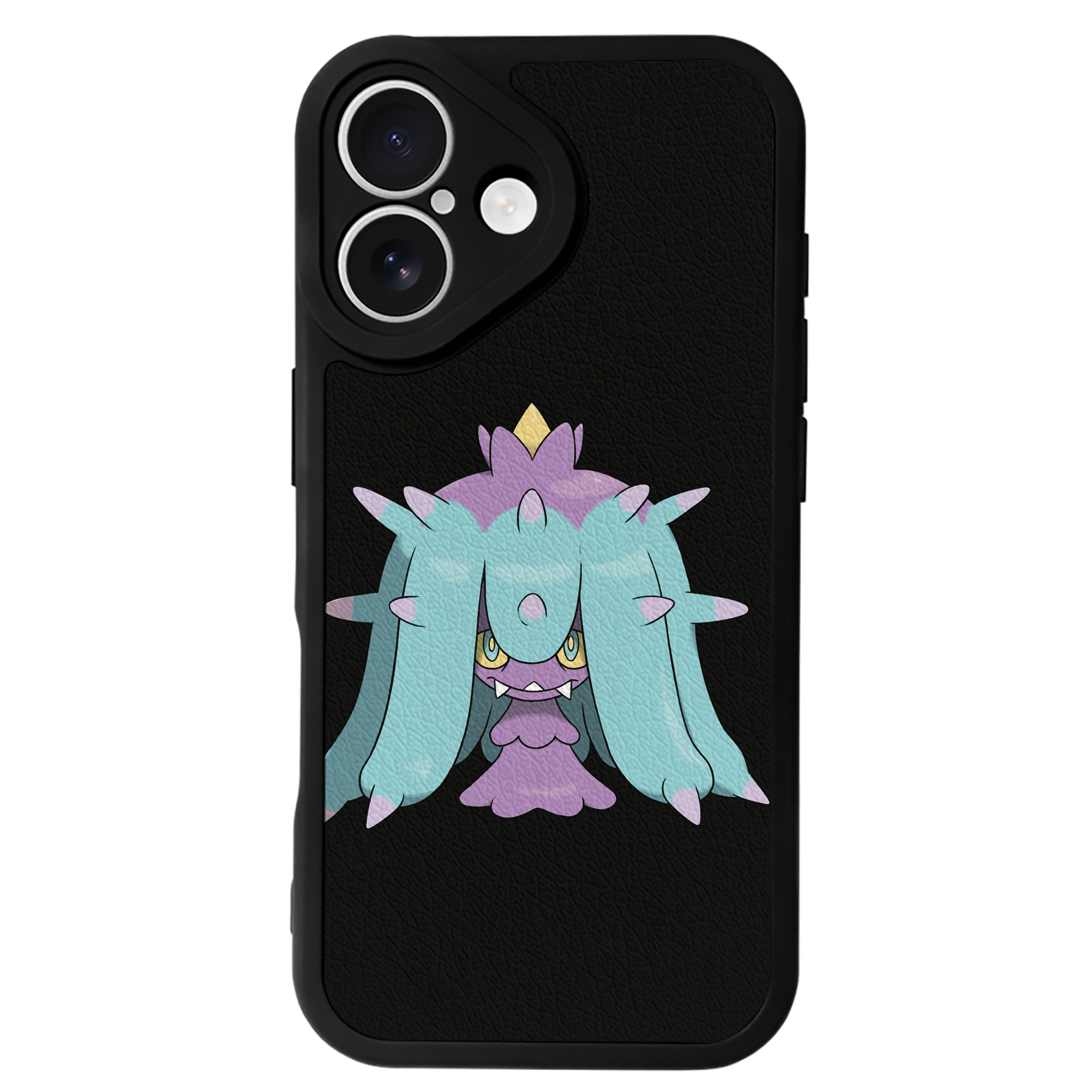 （画像用） ポケットモンスター Pokémon 【iPhone 16シリーズ対応】シリコンスマホケース（レザー調） 材質：シリコン